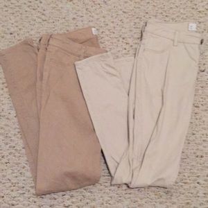 Hollister khakis jeans jeggings size 5